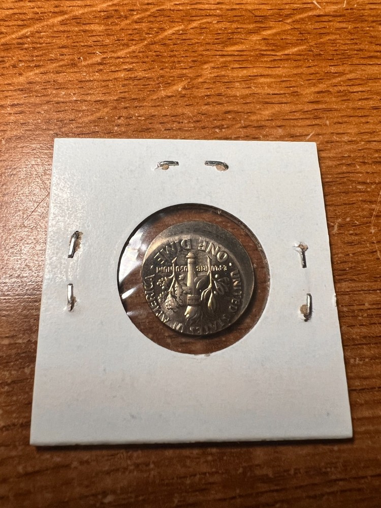 OFF CENTER DIME - Roosevelt Dime