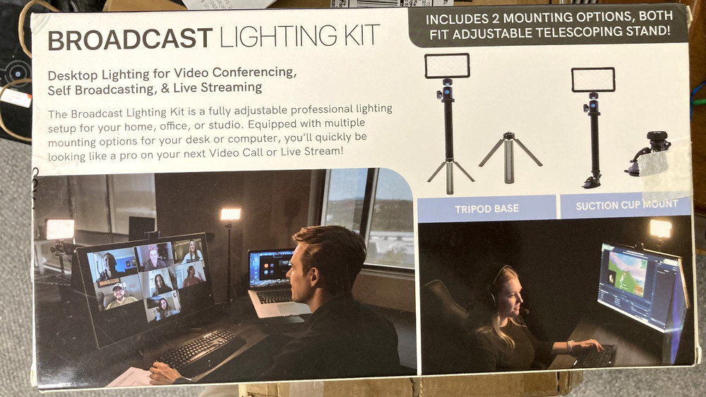 Lumecube Broadcast, live streaming & video conferencing Light Kit