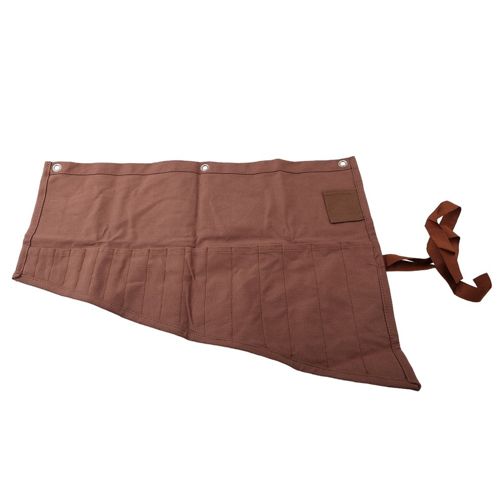 Waxed Canvas Workhorse Tool Roll Bag with Ample Pocket Space for Organization