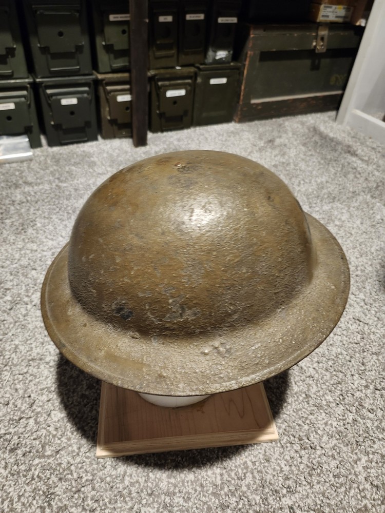 US WWI 91ST DIVISION HELMET