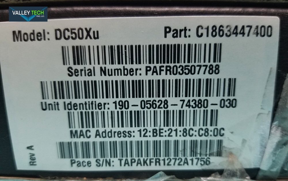 Comcast DC50Xu Digital Transport Adaptor Self-Installation Kit