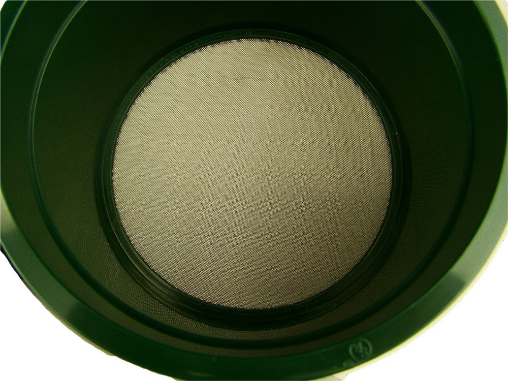 Stackable Plastic Sieve / 4 screens Classifying 1/4"-1/10"-1/30"-1/60" Mesh-Gold