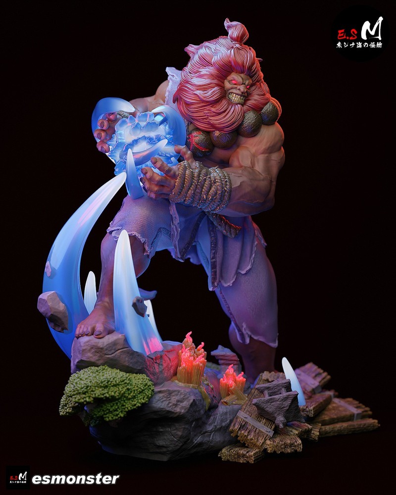 Akuma 3D Printed Kit Unpainted/Unassembled