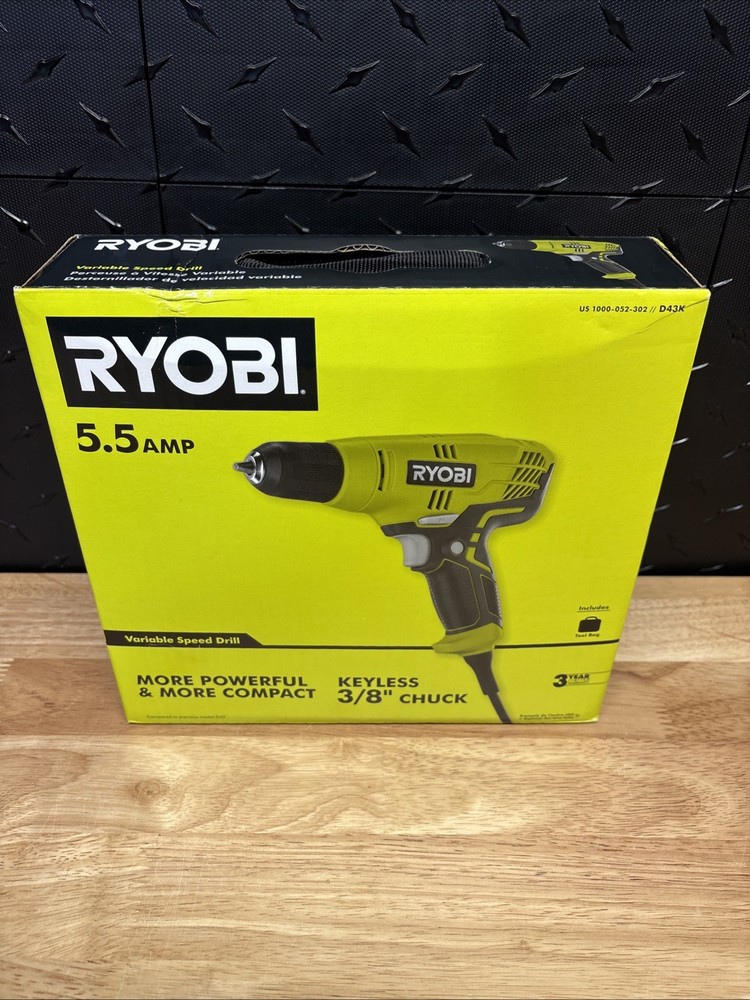 Ryobi D43K 120V Corded Power Drill