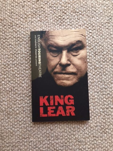 Timothy West King Lear Theatre Programme