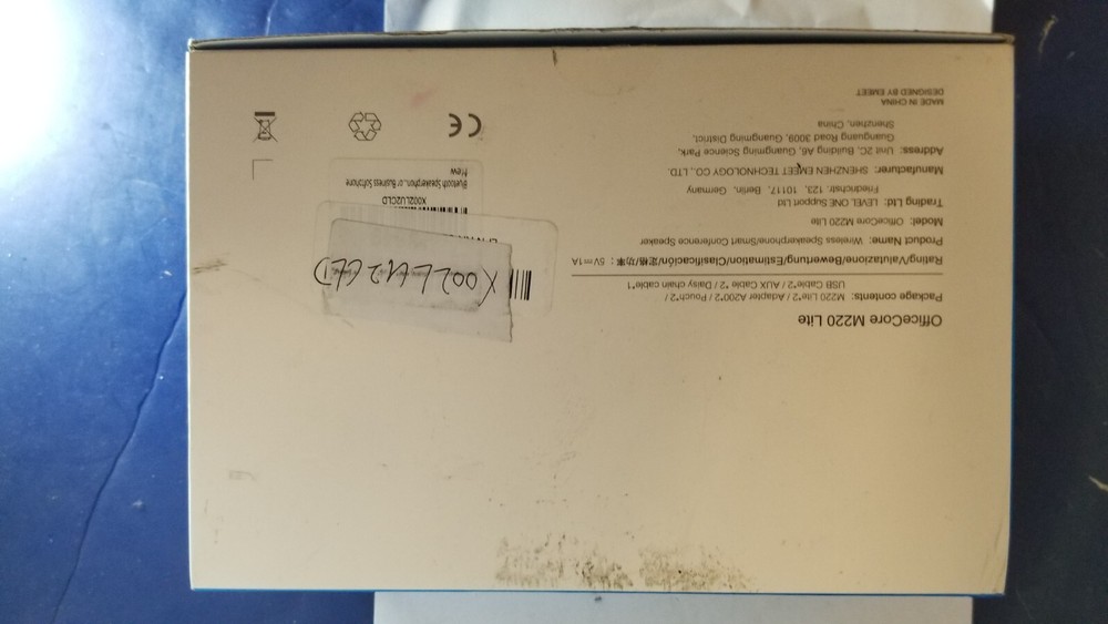 EMeet OfficeCore M220 Lite- Professional Bluetooth Speakerphone (2 PACK)