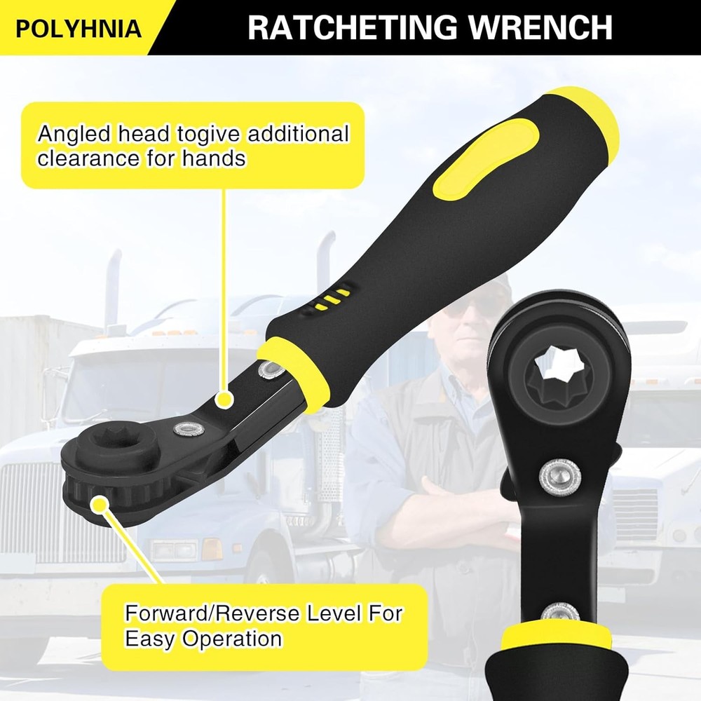 Slack Adjuster Brake Tool 2 Pcs Semi New