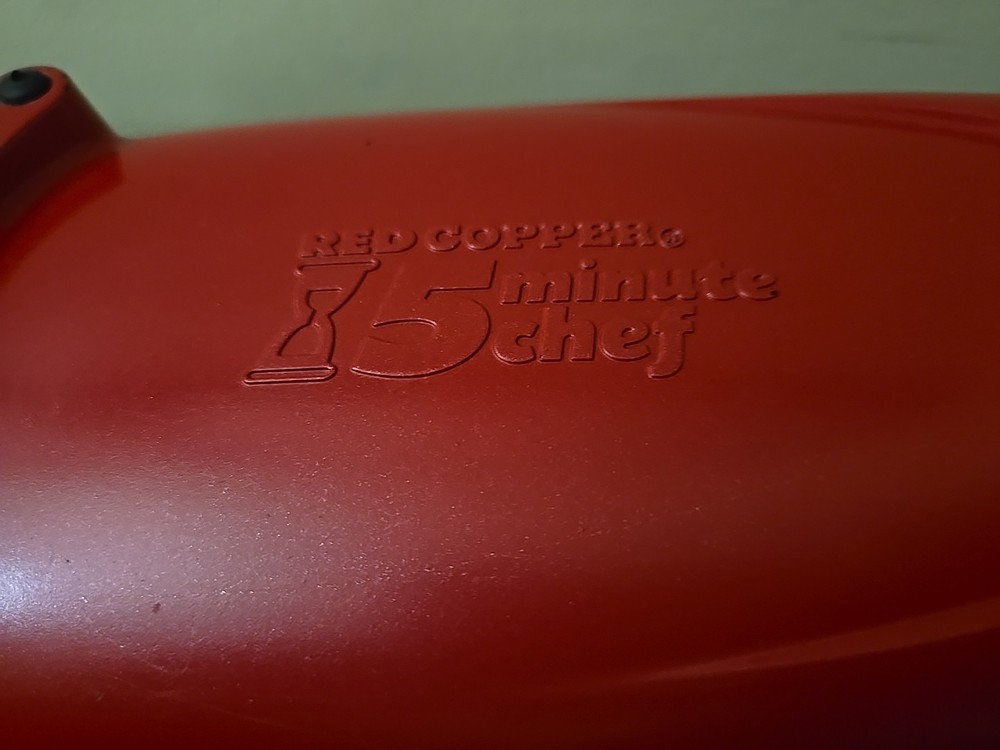 Copper Red 5 Minute Chef Ceramic Nonstick Omelet Snack Maker