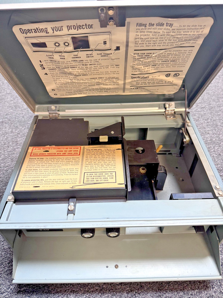 Argus 540 Automatic, Slide Projector, AS IS, USA