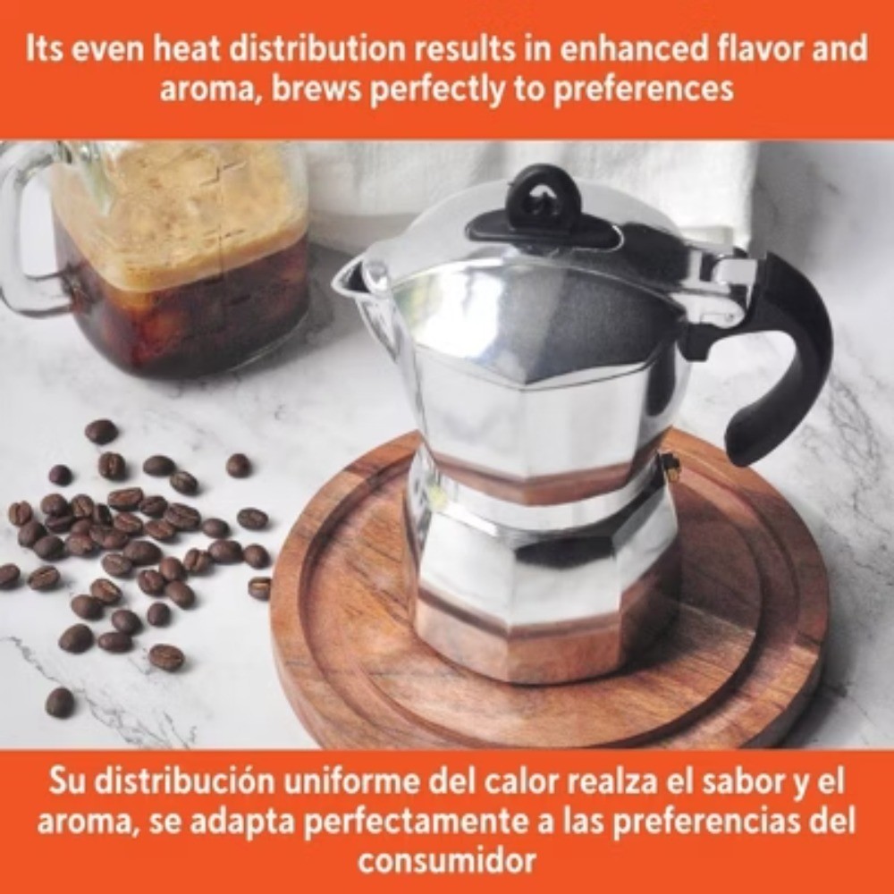 6c Epic Stovetop Espresso Maker