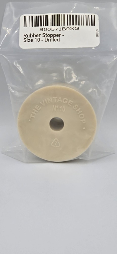 Brewrite Rubber Stopper Size 10 Drilled