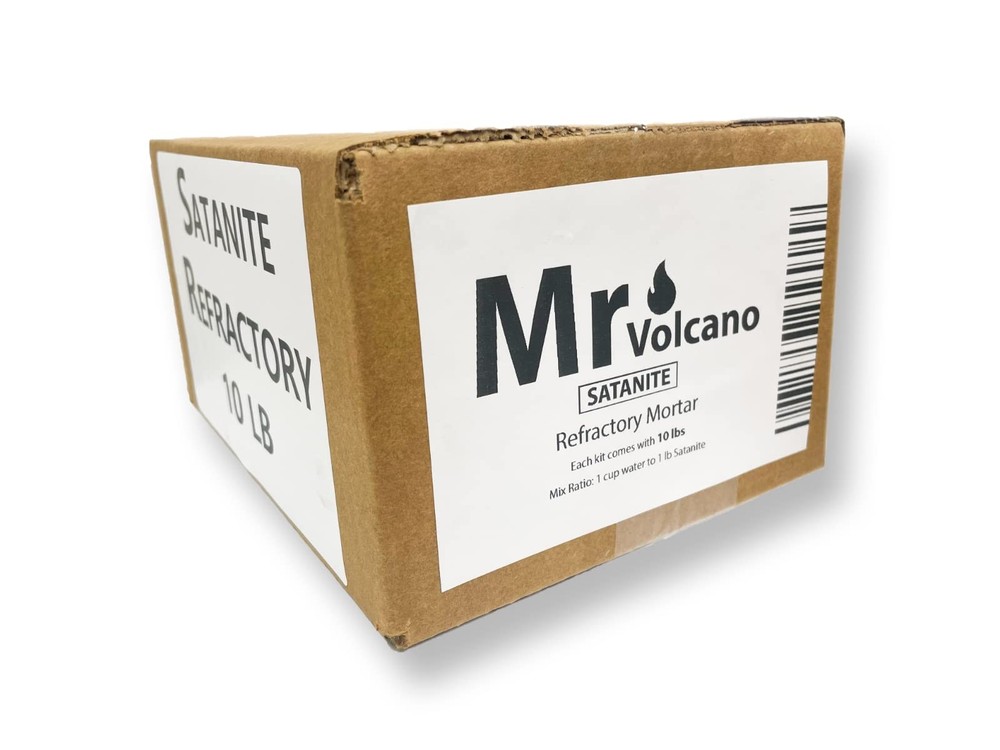 Refractory Satanite 10 Pounds for Ceramic Blanket Lining 3200 Degree Mortar