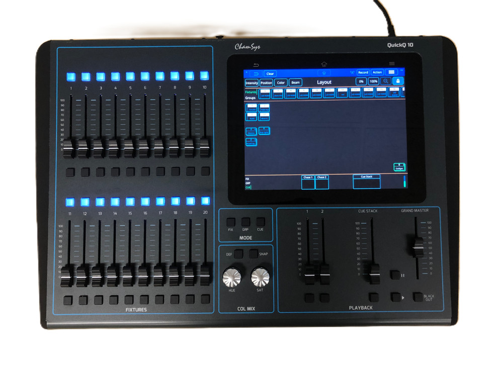 Chamsys QuickQ 10 Compact Single Universe Lighting-5408