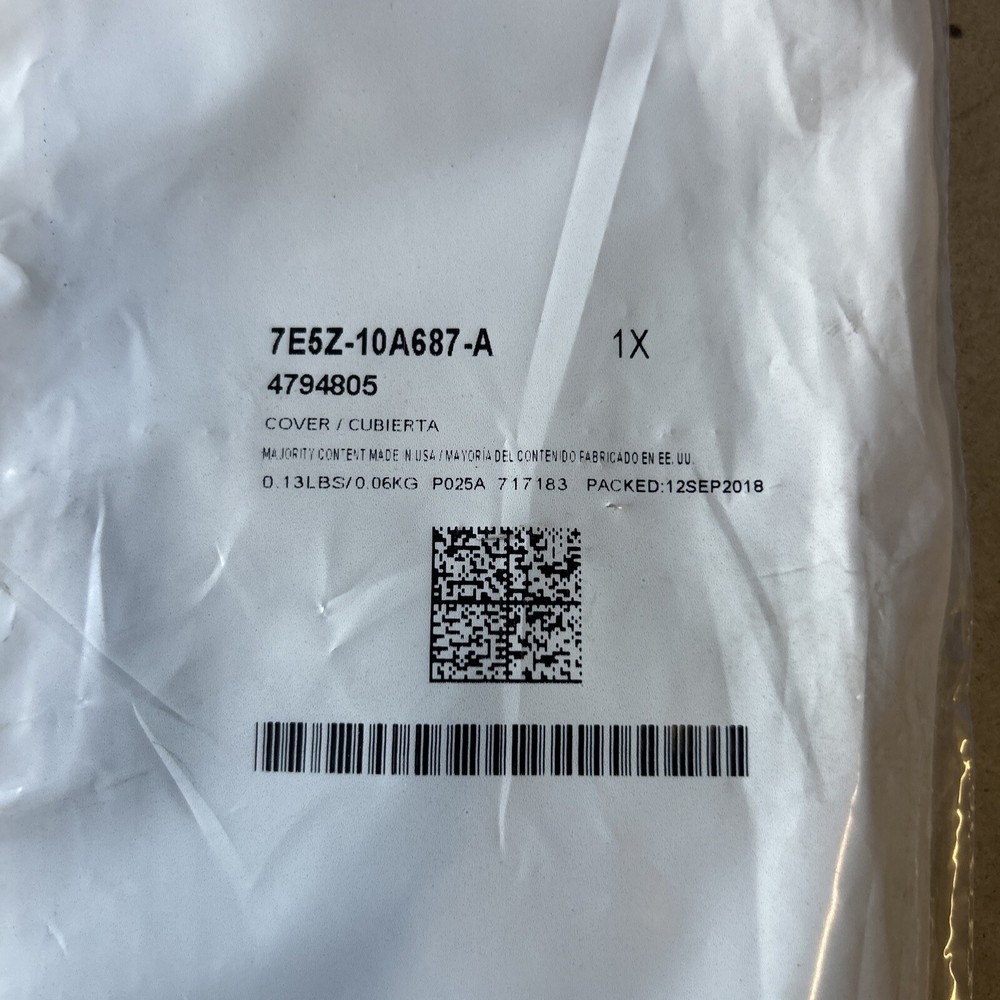 Ford 7E5Z-10A687-A Cover
