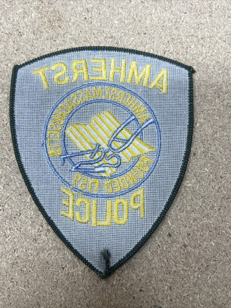 Amherst MA Police Shoulder Patch Massachusetts