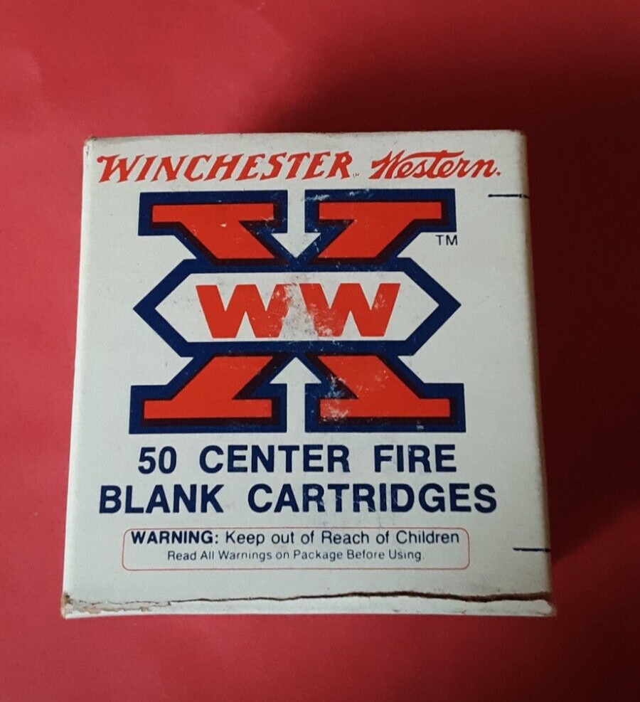 Winchester 32 Super X Blank Empty Box Vintage