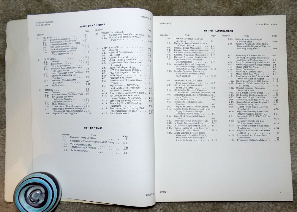 OEM Hewlett Packard HP Operating & Service Manual 682C Sweep Oscillator