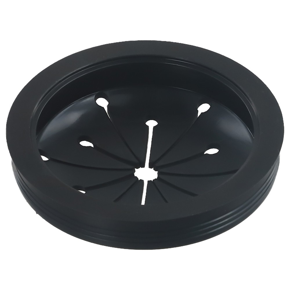 Household Splash Guards Systems Waste Accessories Baffle Black Disposal