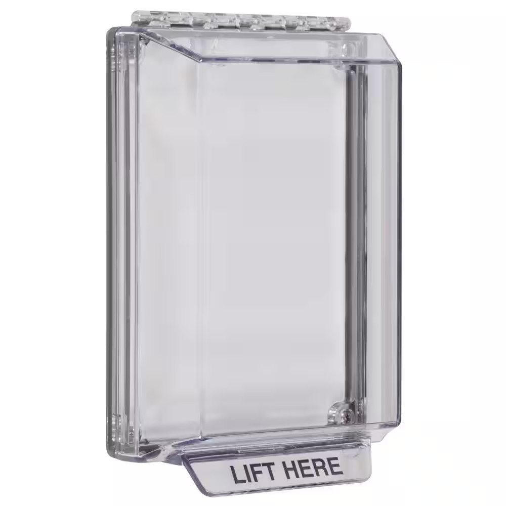 Clear Universal Stopper Low Profile without Horn Housing and Flush