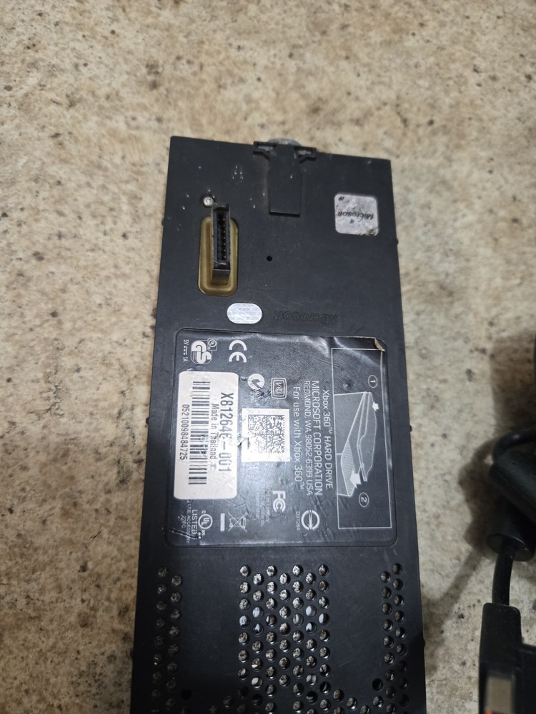 3 Microsoft Xbox 360 Kinect Sensor Bars & 60GB Hard Drive Used & Untested Bundle