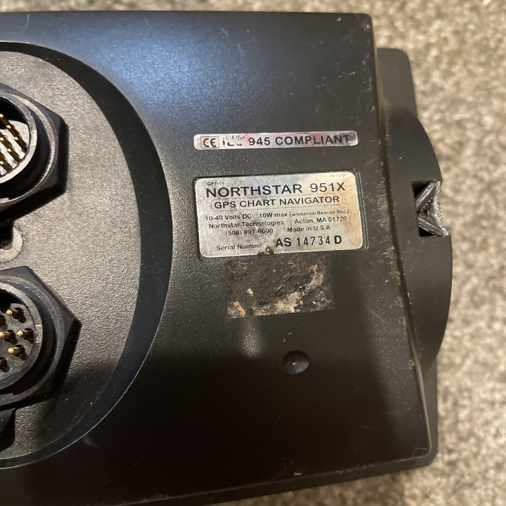 Northstar 951X GPS Marine Navigator - Untested