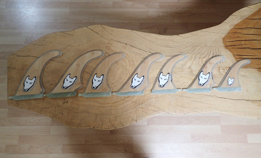 WD 9″ Bamboo Wave Center Fin