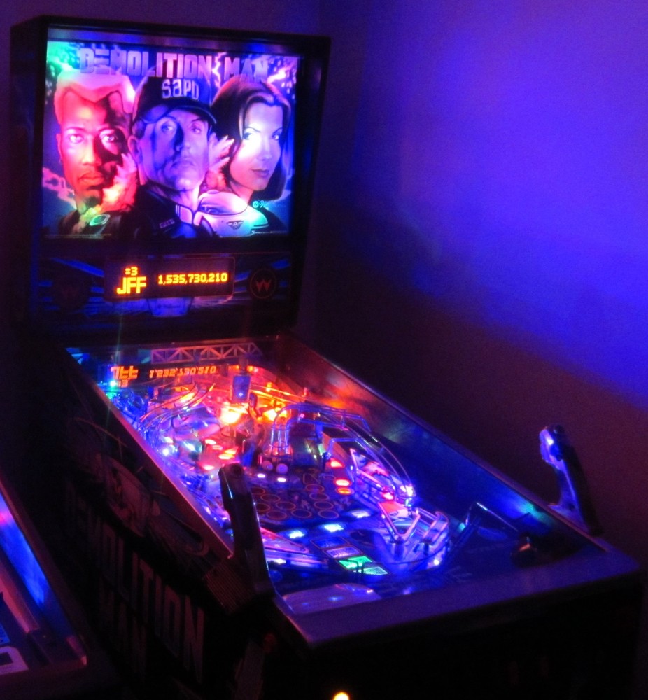 DEMOLITION MAN Complete LED Lighting Kit custom SUPER BRIGHT PINBALL LED KIT