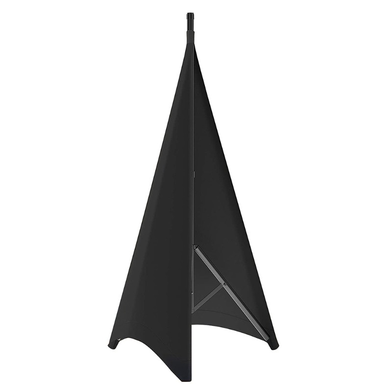 Support Stand Cover for Events 2 Sided Triangular DJ Speaker Stand Tripod Cover