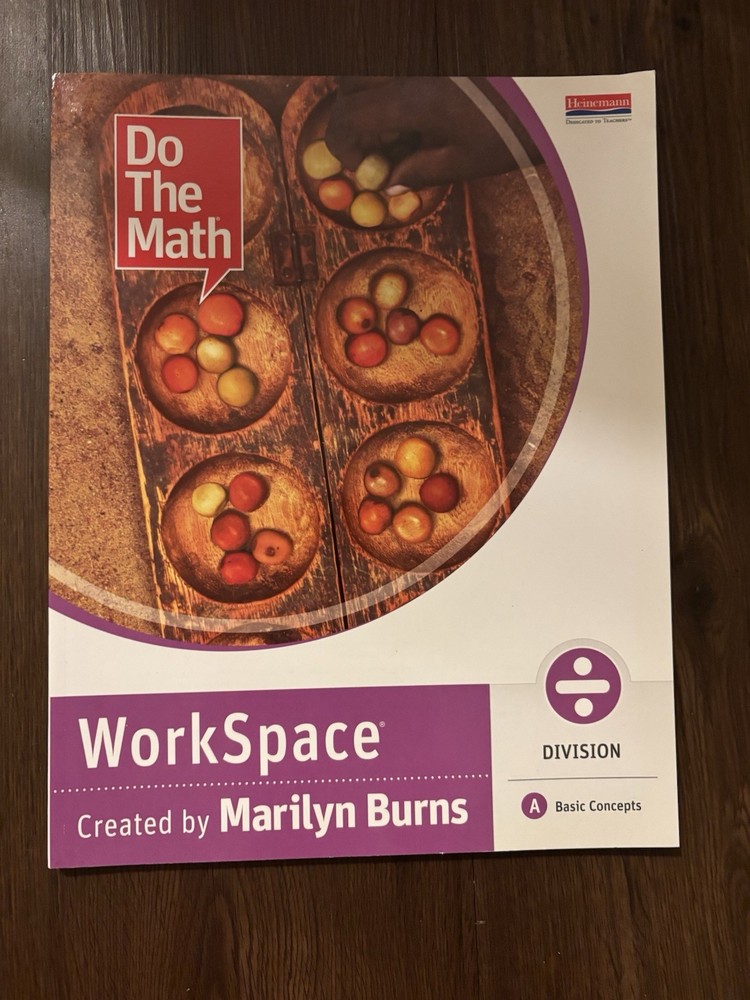 Do The Math Workspace Division A Basic Concepts