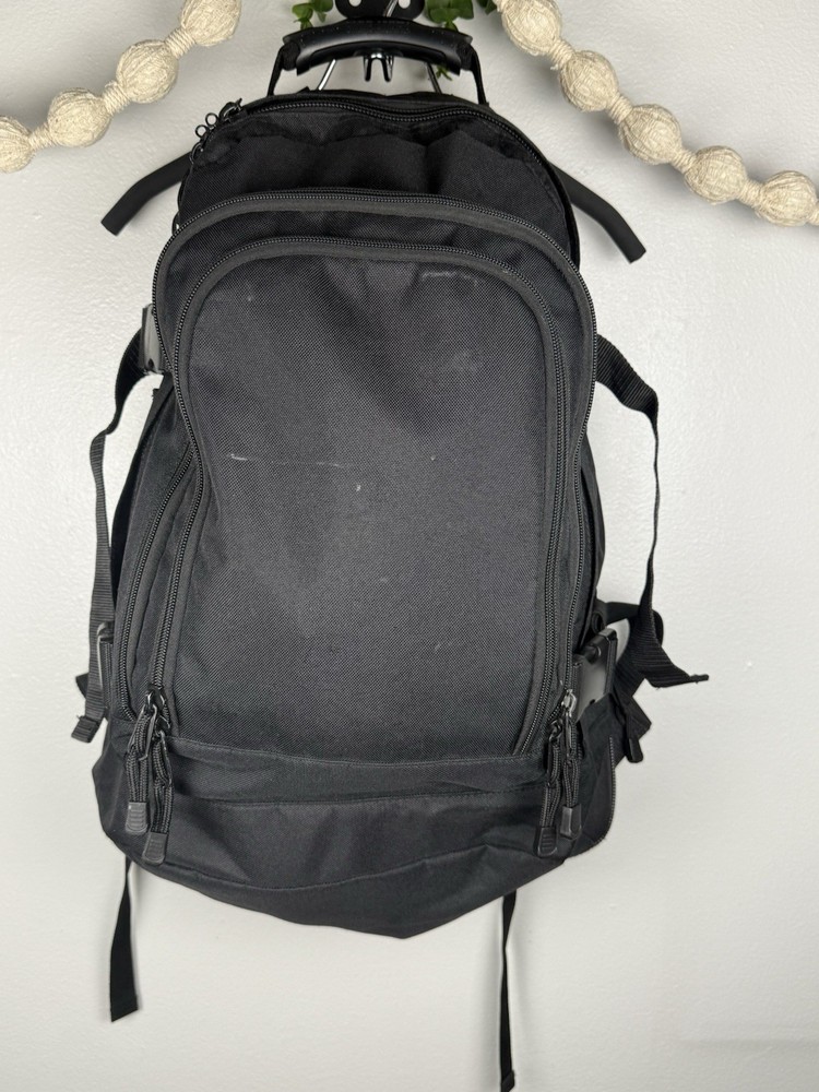 Code Alpha Large Backpack U.S. Military Tactical Field Gear Black - Expandable!!