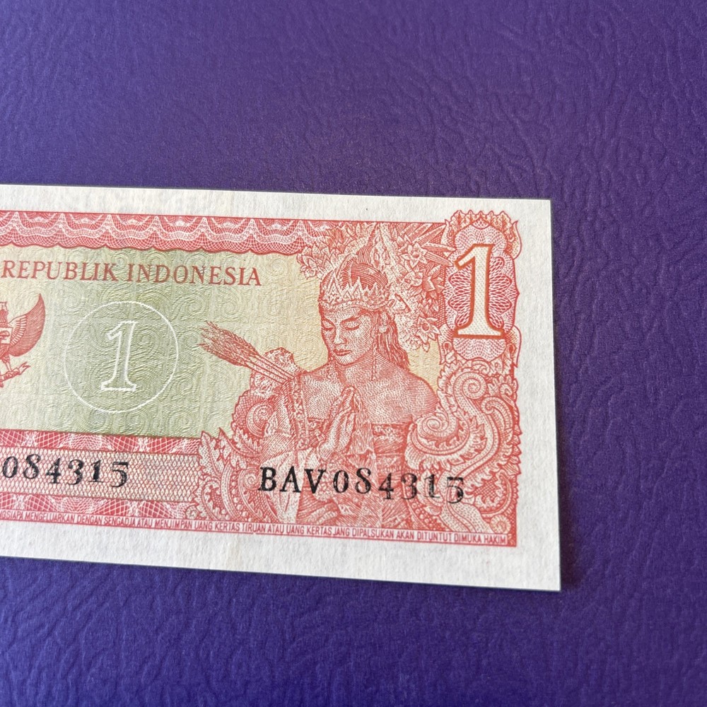 Indonesia- 1 Rupiah- 1964