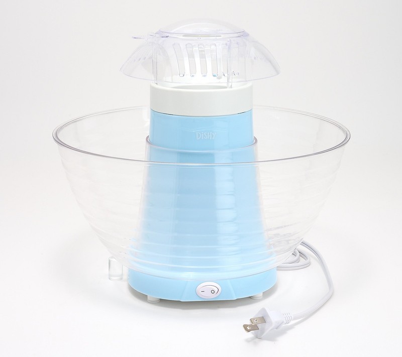 DISHY 17-Cup Electric No-Oil Popcorn Maker