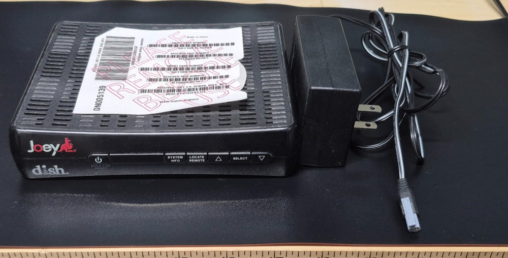 Dish Network Joey 2.0 Satellite Receiver client+ power adapter