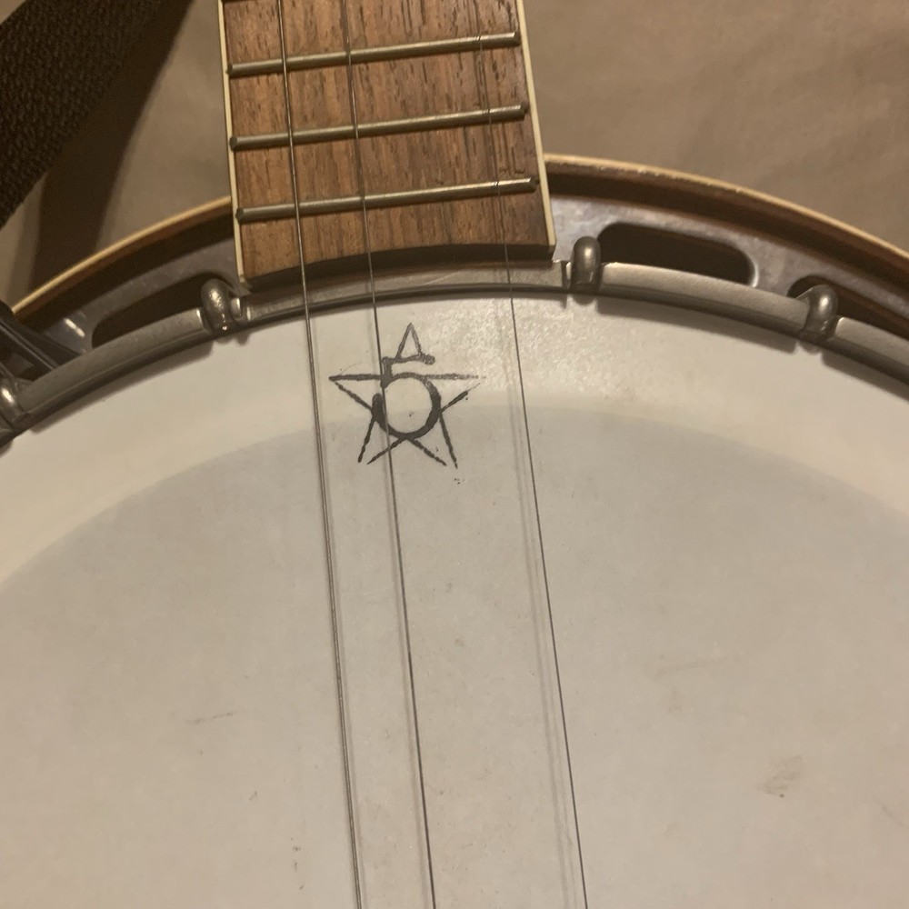 Vintage Unbranded 4 String Banjo