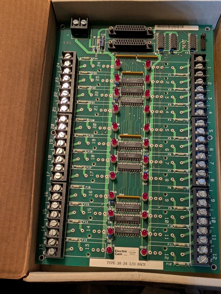 Electro Cam Type 38 24 I/O Rack
