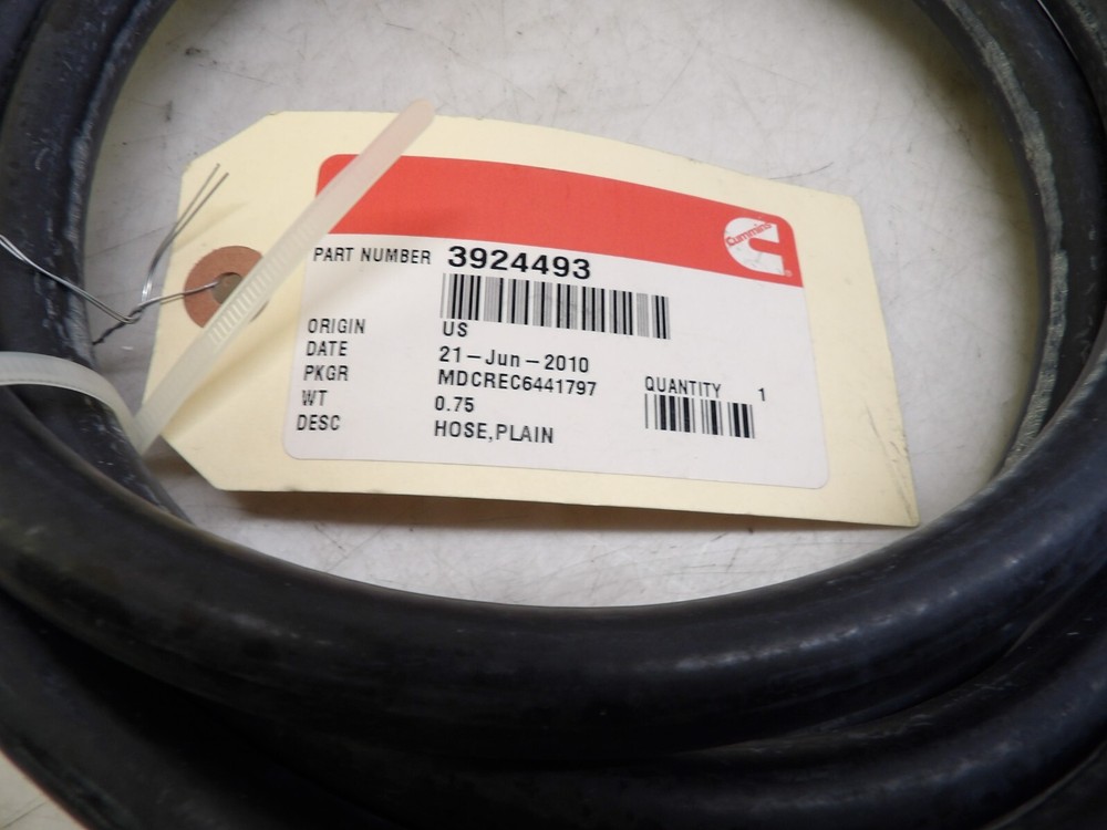 Genuine OEM Cummins Plain Hose 3924493 1/2"