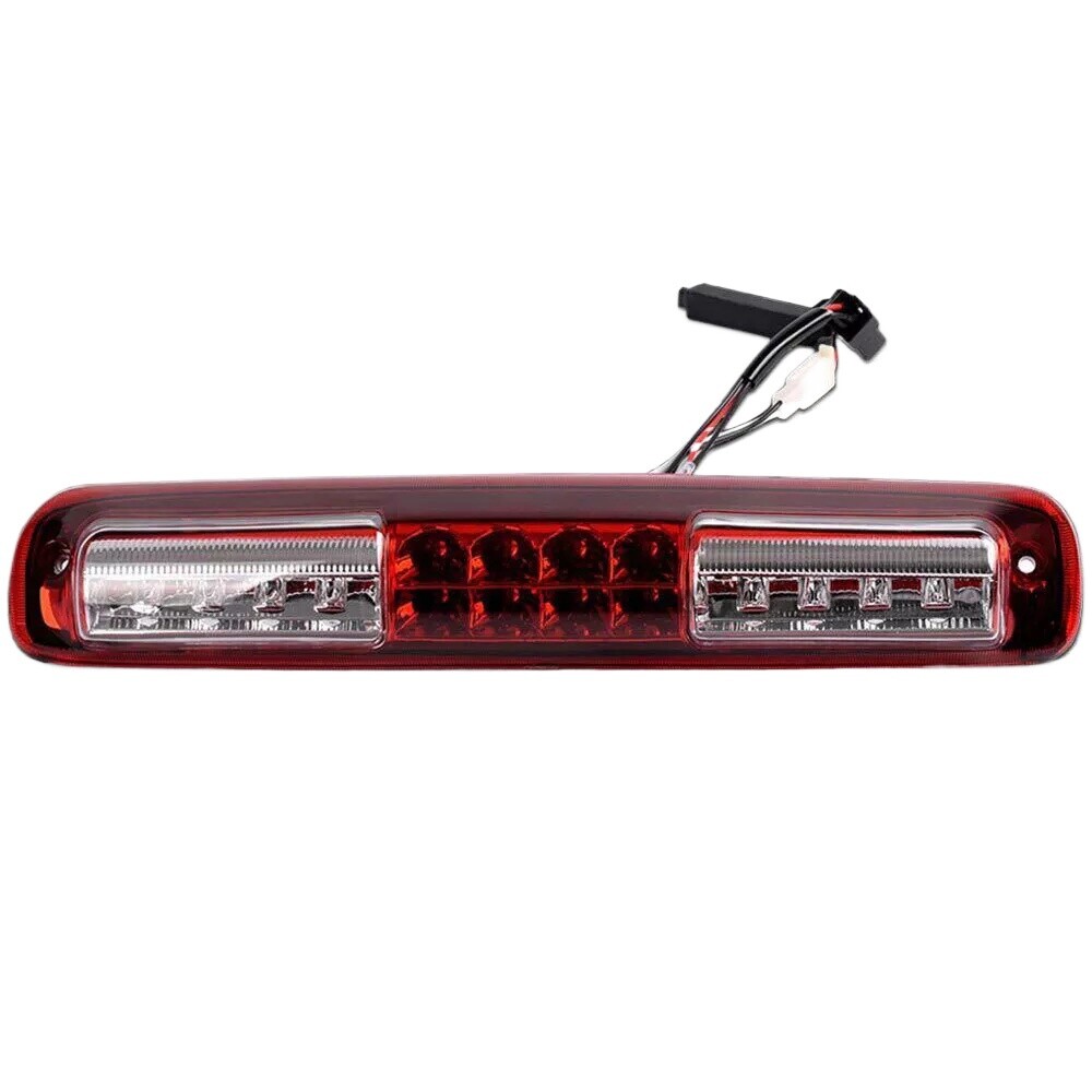 Clear LED 3rd Brake Light Cargo Lamp Fit For 1999-06 Chevy Silverado GMC Sierra