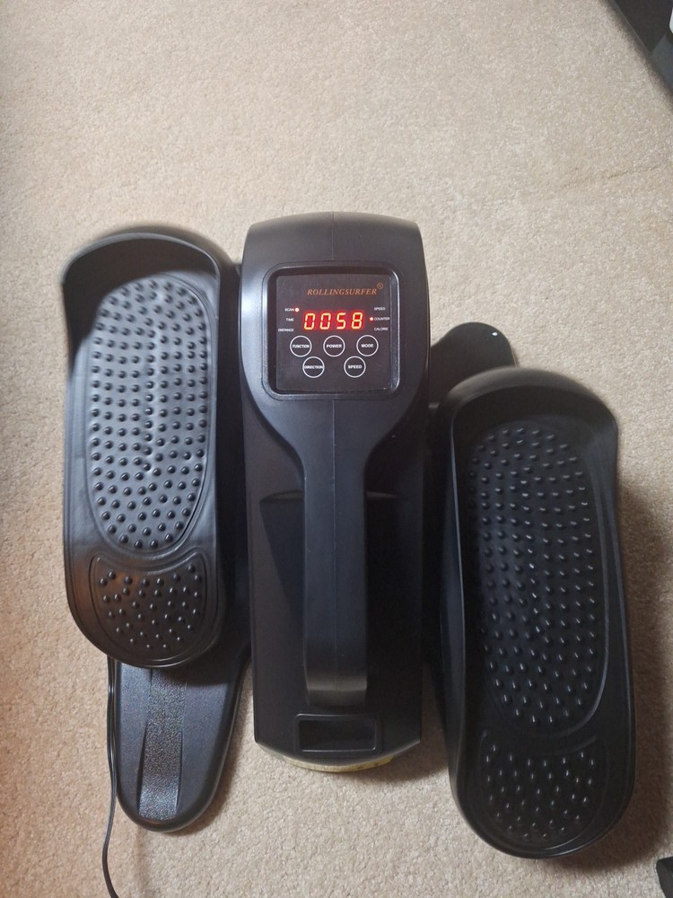 Rollersurfer - Under Desk Elliptical Machine Adjustable Speeds Elliptical
