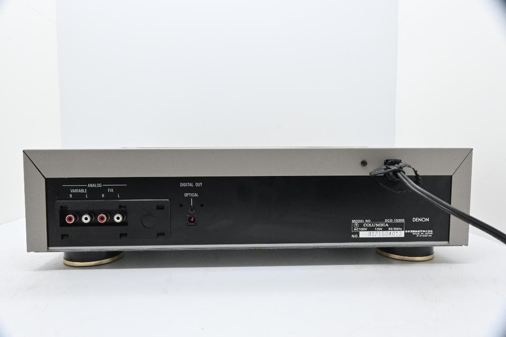 DENON DCD-1530G CD Player Real 20-bit Lambda w/Belt Replaced HiFi Fully Works