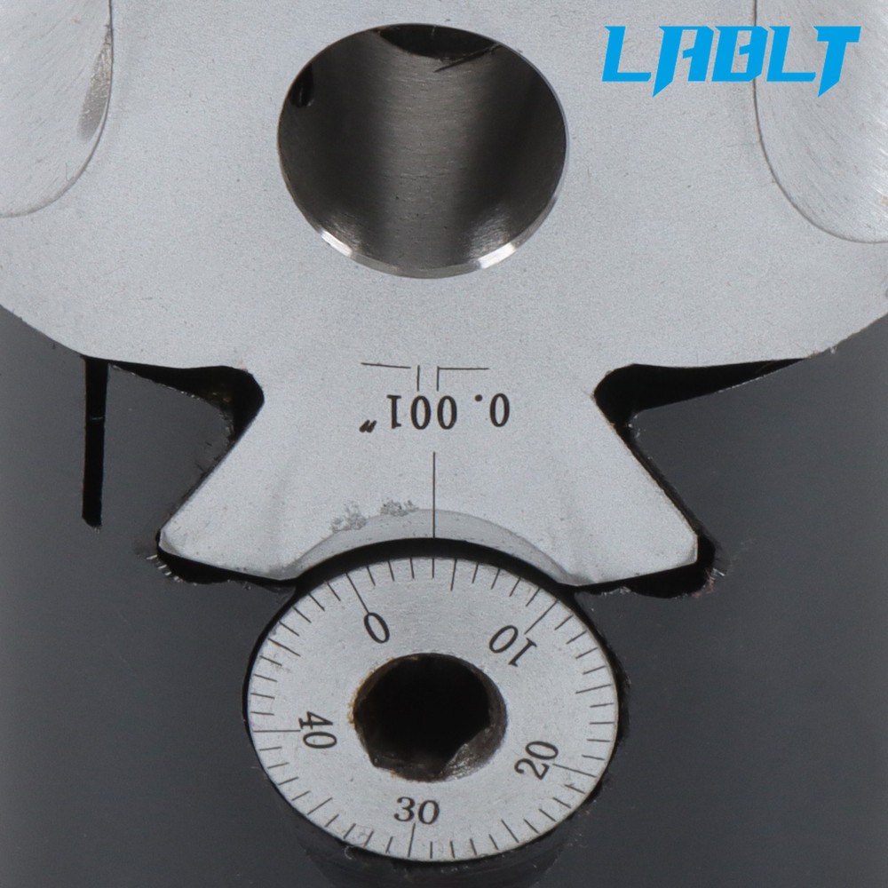 LABLT 2" Precision Boring Head 0.001 Radius 1-1/2-18" Thread Mount 5/8" Offset