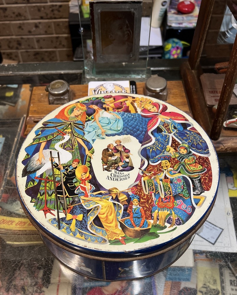 Hans Christian Andersen Biscuit Tin Kjeldsen & Co Denmark
