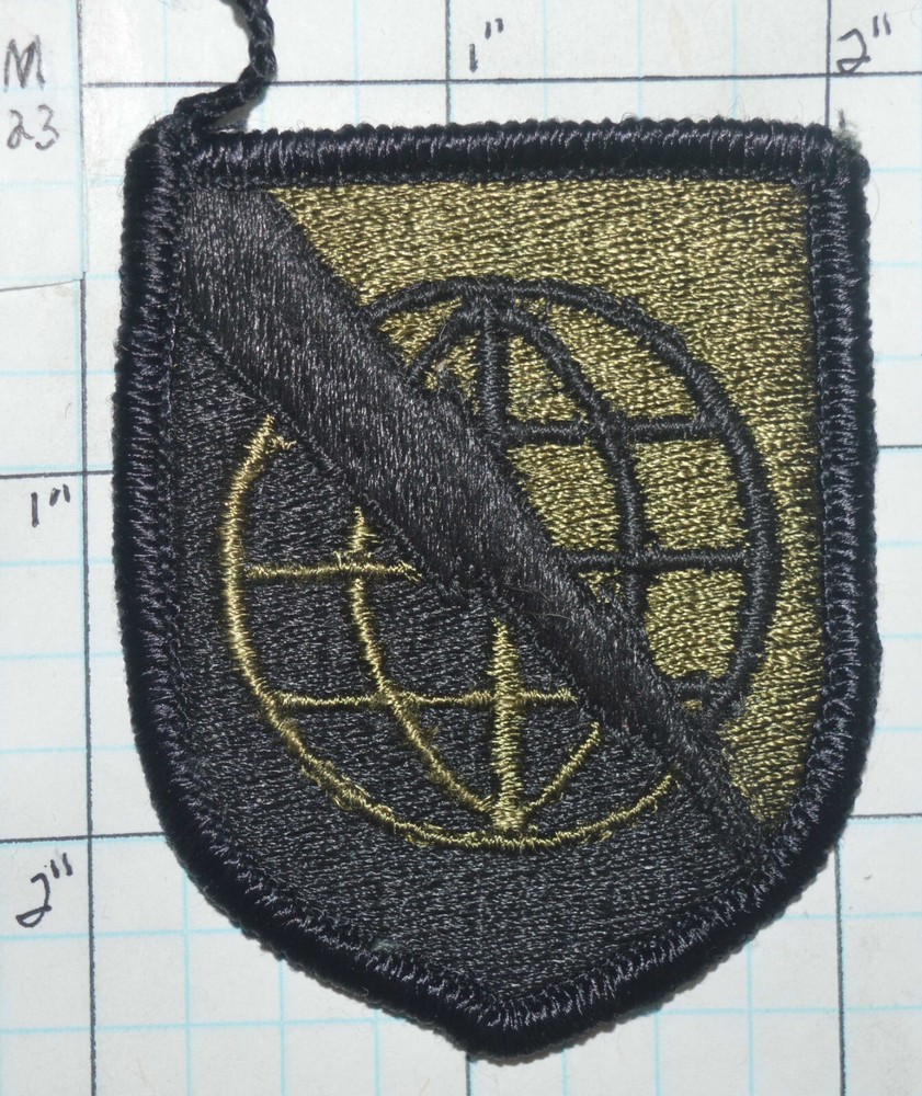 US ARMY INFORMATION SYSTEMS COMMAND SUBDUED VINTAGE PATCH