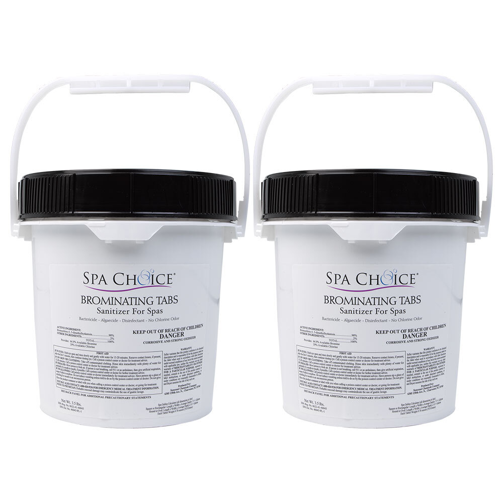 Spa Choice Brominating Tabs - 2 x 3.5 Lbs (7 Lbs)