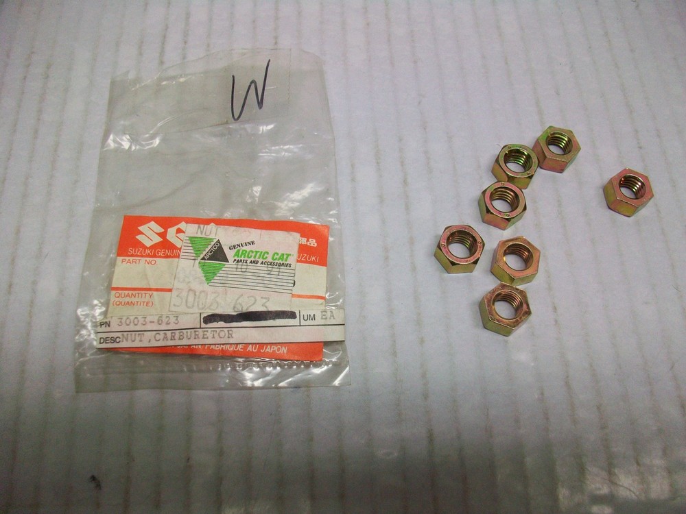 ARCTIC CAT CARBURETOR NUT 3003-623 Qty-7
