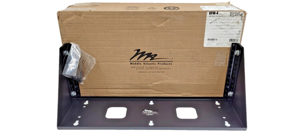 Middle Atlantic VPM-4 VPM Series Vertical Panel Wall Mounted Rack NEW