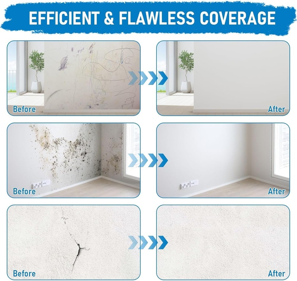 17.6 Floz Wall Touch Up Paint With Roller