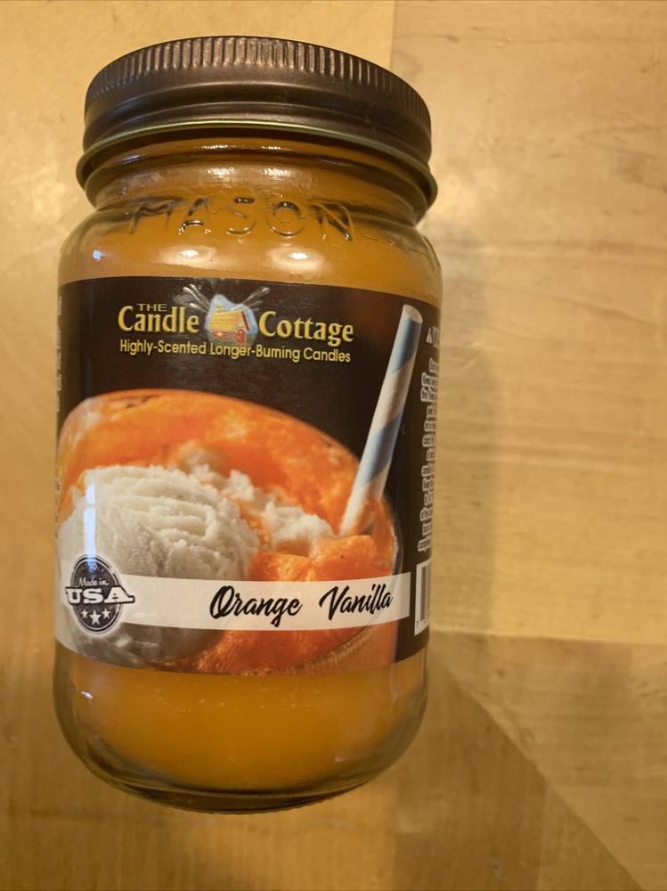The Candle Cottage. Orange Vanilla