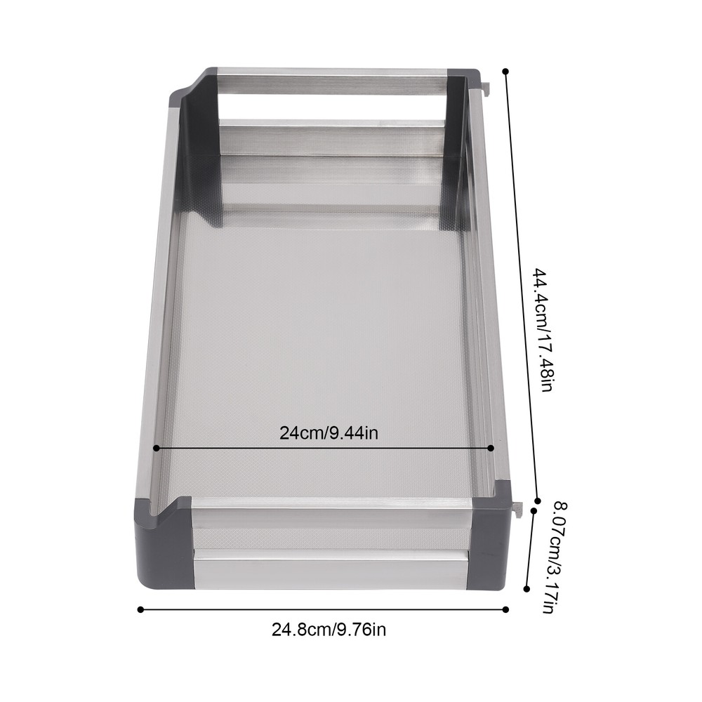 Blind Corner 39" Cabinet Pull Out Organizer, with Soft Close 2 Rolling Shelves.