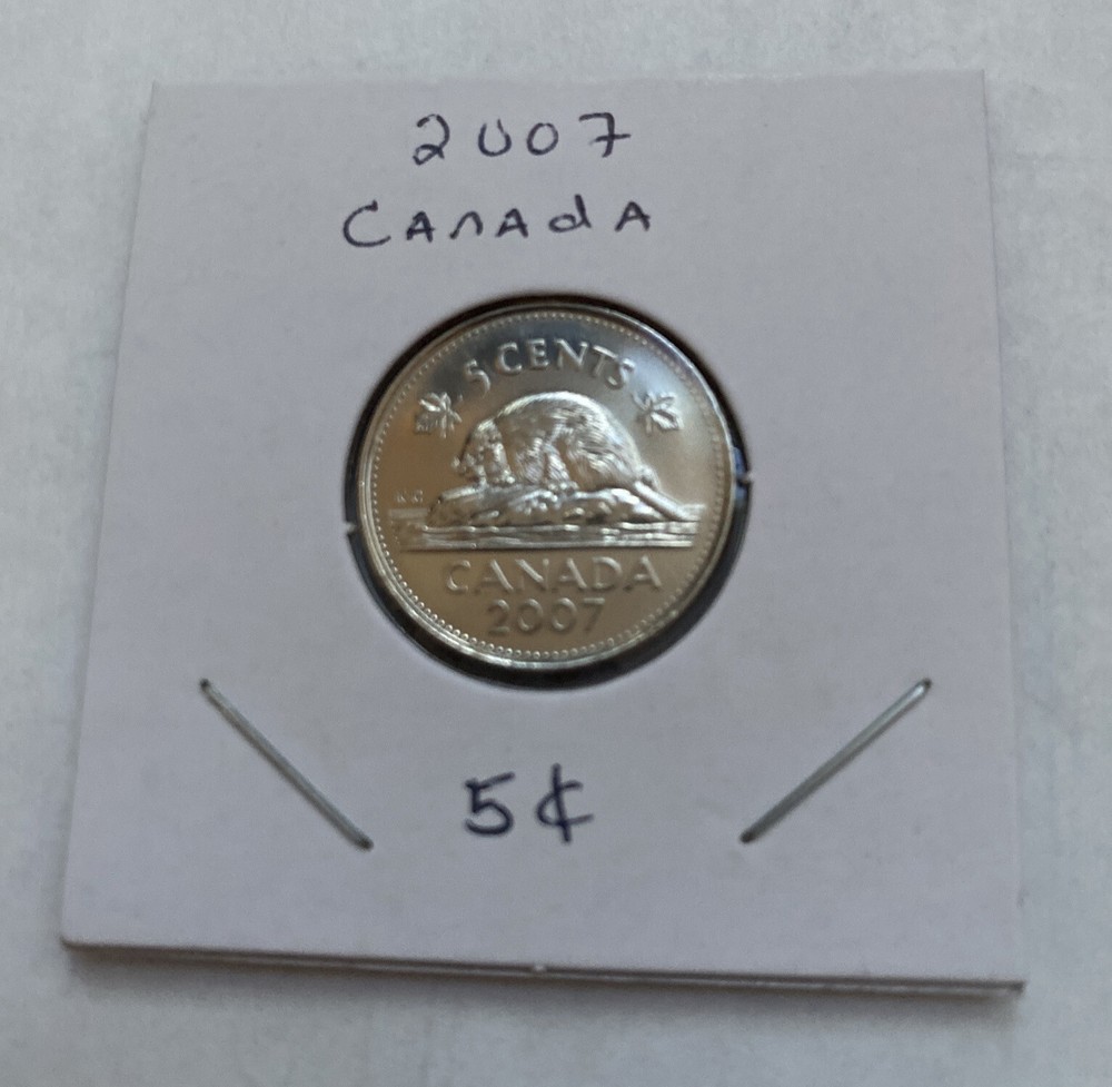 Canada 5 Cent 2007 Coin  B5