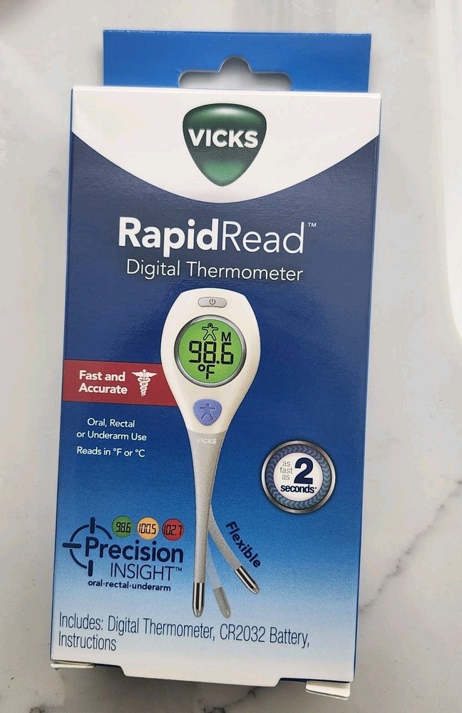 Vicks Rapid Read Digital Thermometer – Fast Accurate Temperature